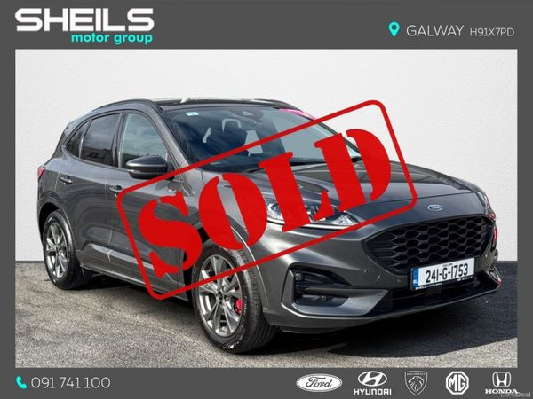 Ford Kuga SUV, Petrol Hybrid, 2024, Grey