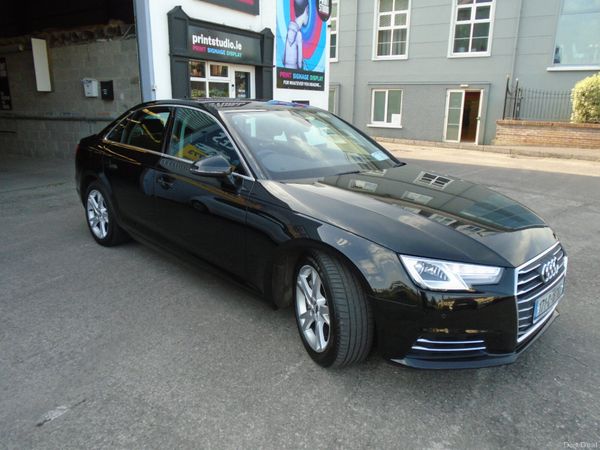 Audi A4 Saloon, Diesel, 2017, Black