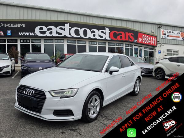 Audi A3 Saloon, Petrol, 2017, White