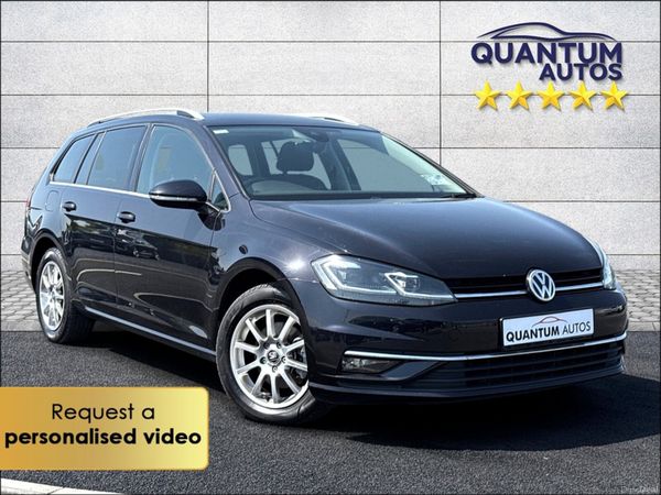 Volkswagen Golf Estate, Petrol, 2018, Black