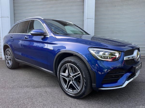 Mercedes-Benz GLC Estate, Diesel Plug-in Hybrid, 2020, Blue
