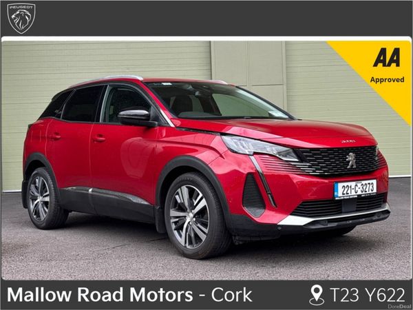 Peugeot 3008 MPV, Diesel, 2022, Red