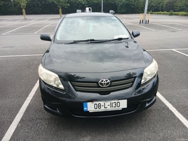Toyota Corolla Saloon, Petrol, 2008, Black