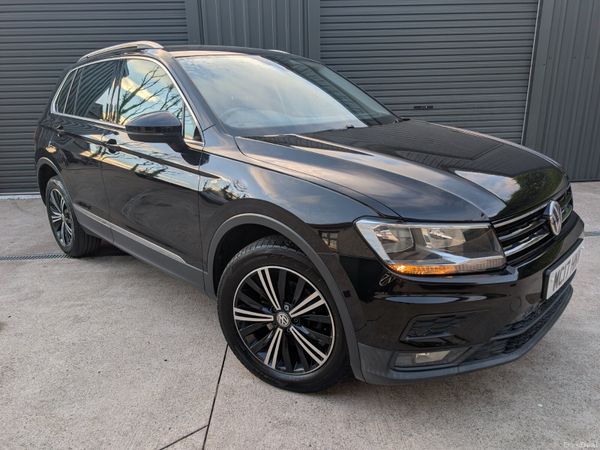 Volkswagen Tiguan SUV, Diesel, 2017, Black