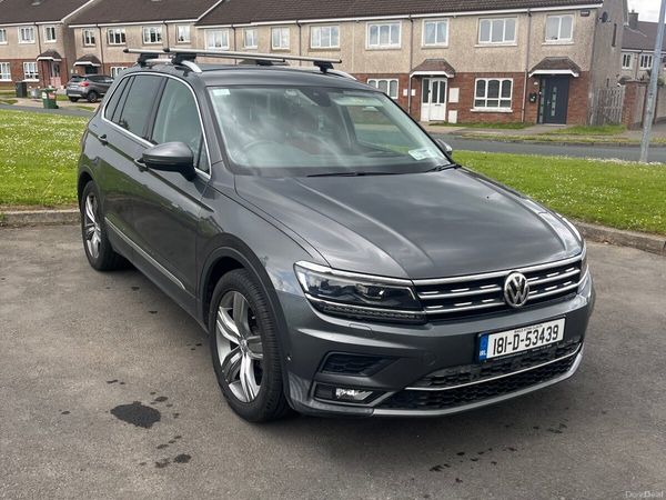 Volkswagen Tiguan SUV, Petrol, 2018, Grey