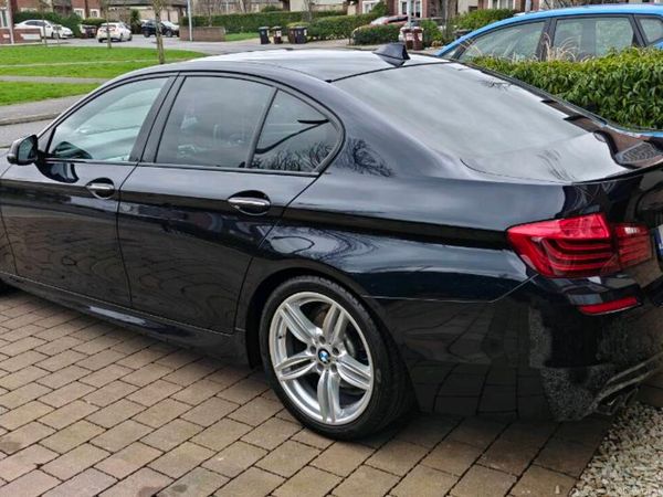 BMW 5-Series Saloon, Diesel, 2015, Black
