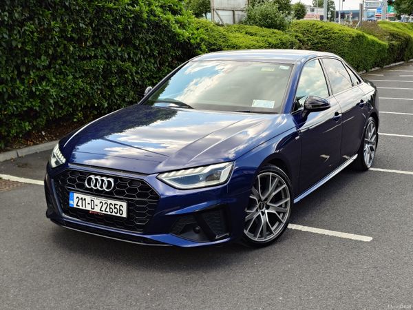 Audi A4 Saloon, Diesel, 2021, Blue