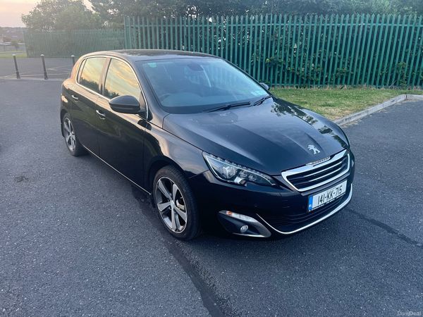 Peugeot 308 Hatchback, Diesel, 2014, Black
