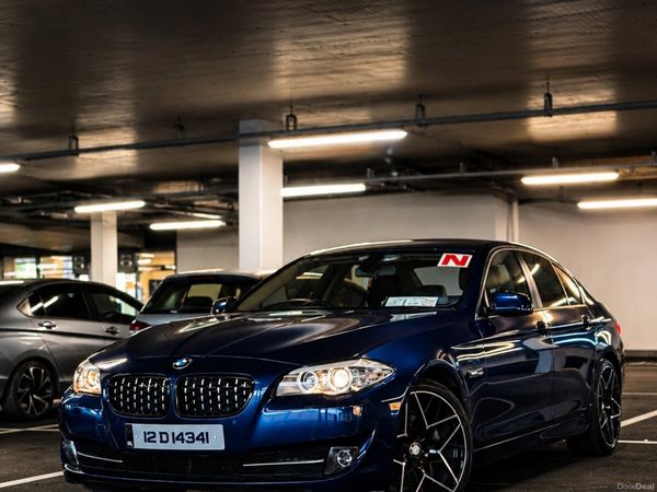 BMW 5-Series Saloon, Diesel, 2012, Blue