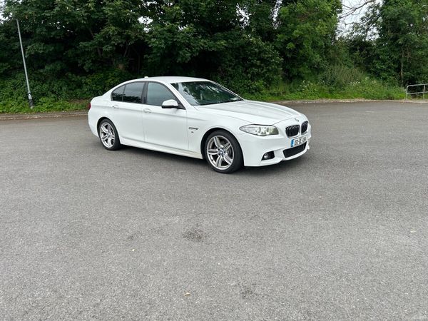 BMW 5-Series Saloon, Diesel, 2013, White