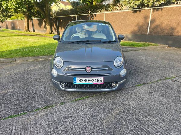 Fiat 500 Hatchback, Petrol, 2018, Grey