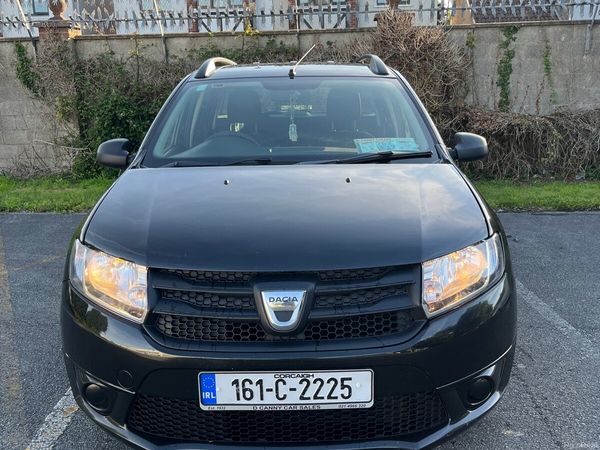 Dacia Logan Estate, Petrol, 2016, Black