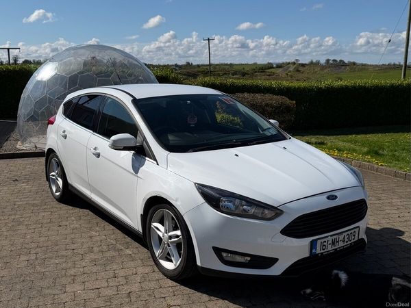 Ford Focus Hatchback, Diesel, 2016, White