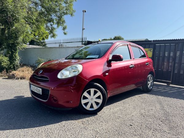 Nissan March Hatchback, Petrol, 2013, Red