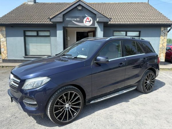 Mercedes-Benz GLE SUV, Diesel, 2017, Blue
