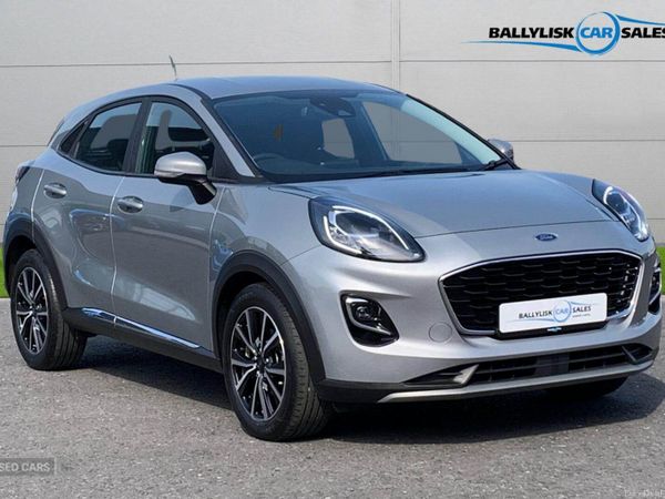 Ford Puma SUV, Petrol Hybrid, 2023, Silver
