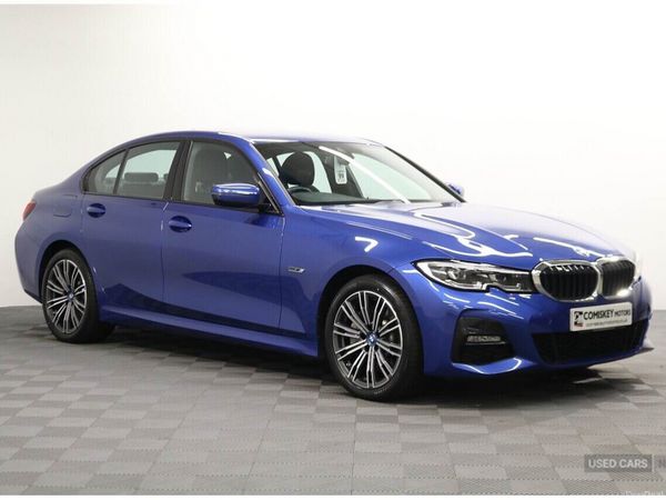 BMW 3-Series Saloon, Petrol Hybrid, 2022, Blue