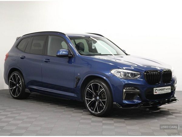 BMW X3 SUV, Diesel Hybrid, 2021, Blue