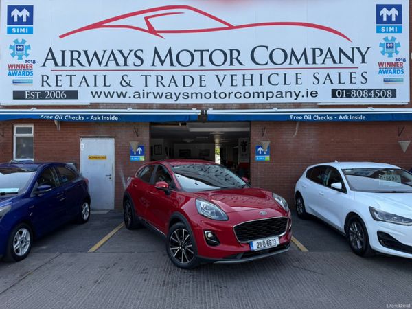 Ford Puma MPV, Petrol, 2021, Red