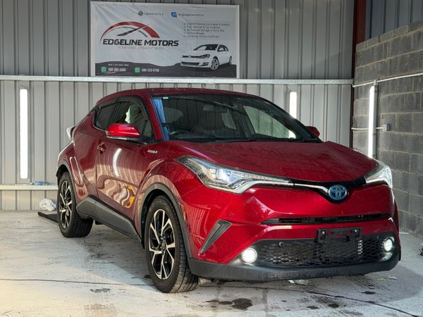 Toyota C-HR SUV, Petrol Hybrid, 2017, Red