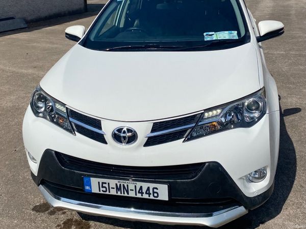 Toyota RAV4 SUV, Diesel, 2015, White