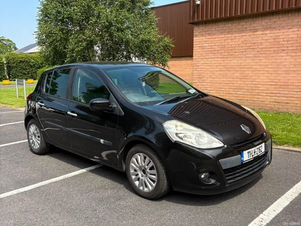 Renault Clio Hatchback, Ethanol Petrol, 2011, Black