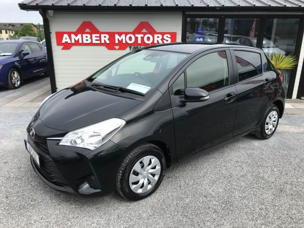 Toyota Yaris Hatchback, Petrol, 2018, Black