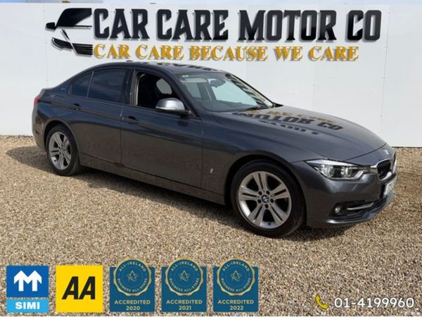 BMW 3-Series Saloon, Petrol Plug-in Hybrid, 2017, Grey