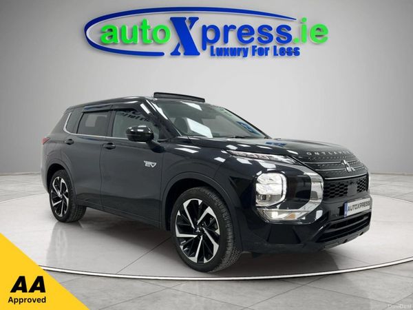 Mitsubishi Outlander SUV, Petrol Plug-in Hybrid, 2023, Black