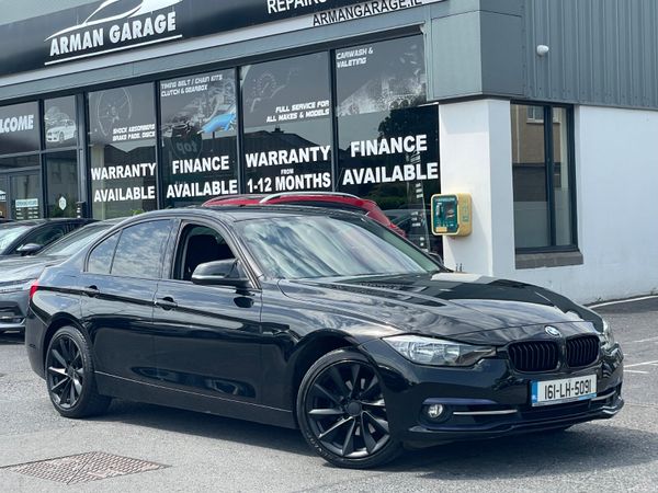 BMW 3-Series Saloon, Petrol, 2016, Black