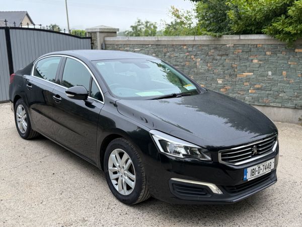 Peugeot 508 Saloon, Diesel, 2018, Black