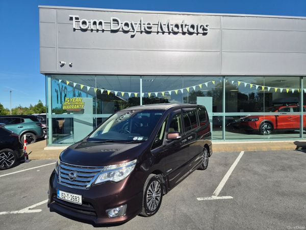 Nissan Serena MPV, Petrol Hybrid, 2015, Brown