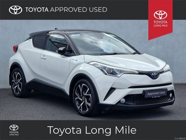 Toyota C-HR SUV, Petrol Hybrid, 2017, White