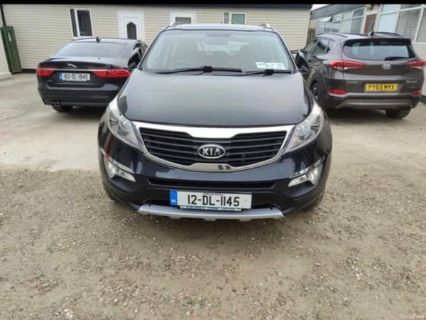 Kia Sportage SUV, Diesel, 2012, Black
