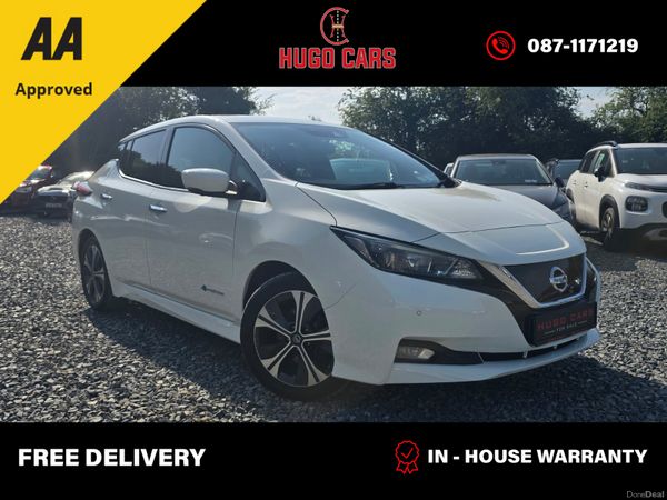 Nissan Leaf Hatchback, Electric, 2020, White