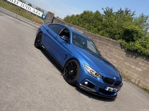 BMW 4-Series Coupe, Diesel, 2015, Blue