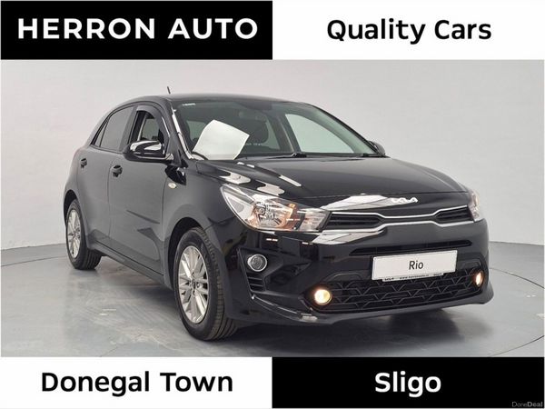 Kia Rio Hatchback, Petrol, 2022, Black