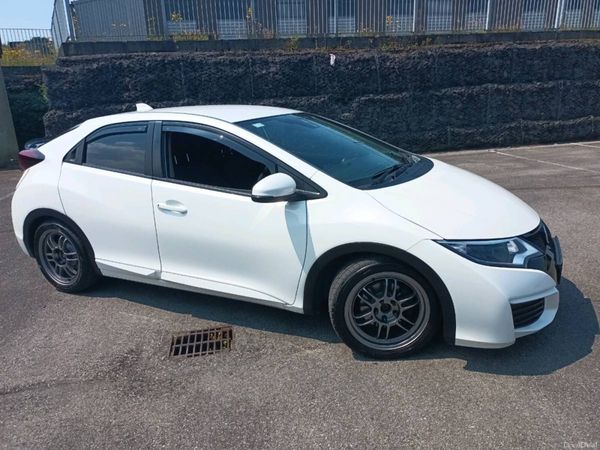 Honda Civic Hatchback, Petrol, 2015, White