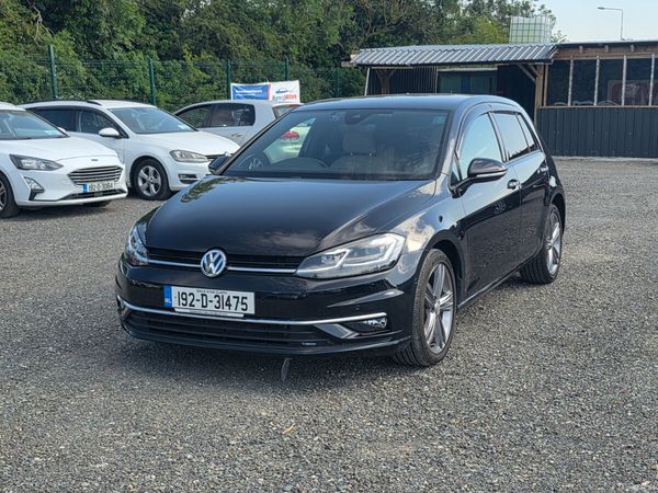 Volkswagen Golf Hatchback, Petrol, 2019, Black