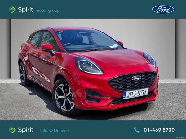 Ford Puma MPV, Petrol, 2026, Red