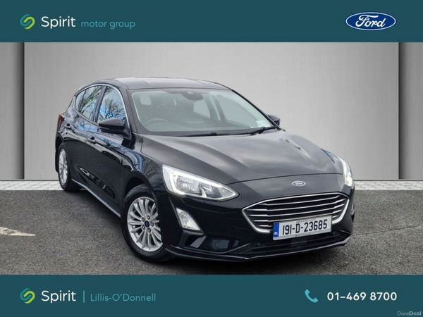 Ford Focus Hatchback, Petrol, 2019, Black