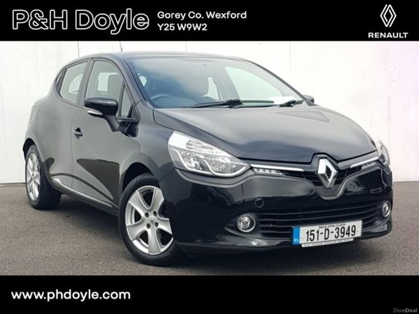 Renault Clio Hatchback, Petrol, 2015, Black