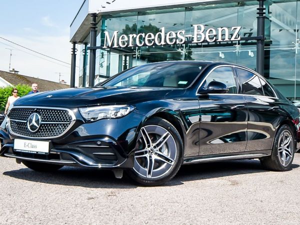 Mercedes-Benz E-Class Saloon, Diesel Plug-in Hybrid, 2026, Black
