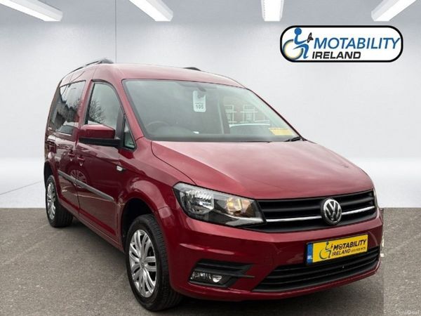 Volkswagen Caddy Maxi Life MPV, Petrol, 2018, Red