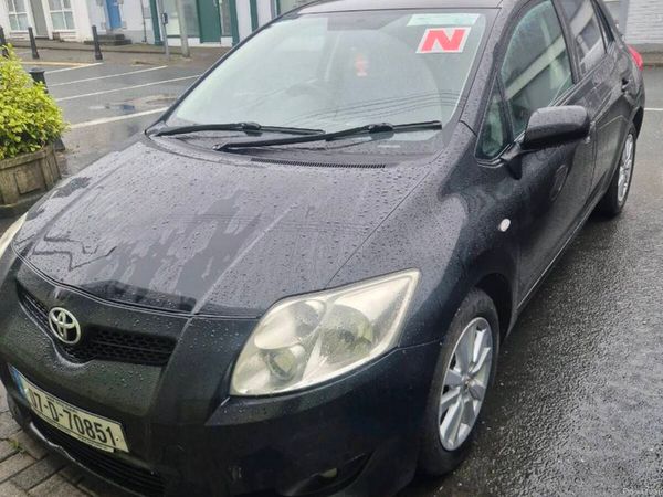 Toyota Auris Hatchback, Petrol, 2007, Black