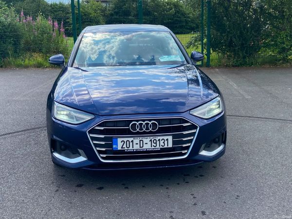 Audi A4 Saloon, Diesel, 2020, Blue