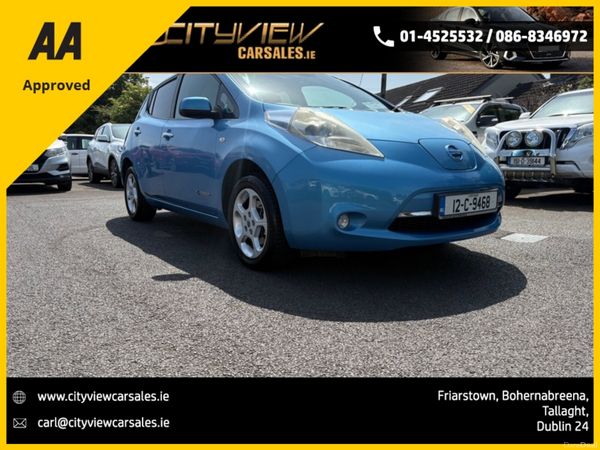 Nissan Leaf Hatchback, Electric, 2012, Blue