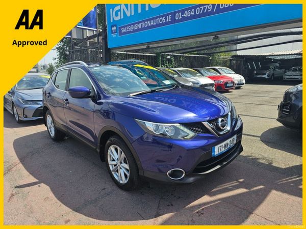 Nissan Qashqai MPV, Petrol, 2017, Blue
