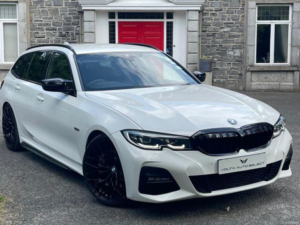 BMW 3-Series Estate, Petrol Plug-in Hybrid, 2021, White
