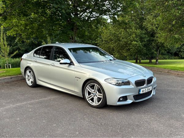 BMW 5-Series Saloon, Diesel, 2014, Silver